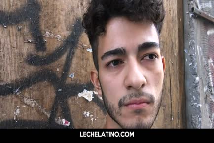 Latin hunk from the streets goes gay for pay LECHELATINO.COM